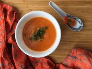easy healthy carrot soup